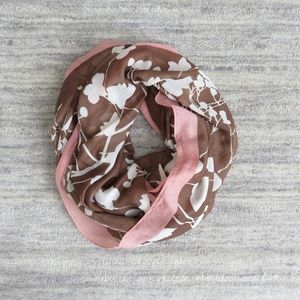 Charming Charlie Floral Infinity Scarf